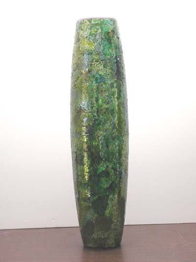 Murano Art Glass Collections from MuranoArtGlass.us - Mosaic Mirror Vases 70G